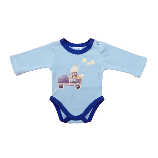 Baba body, hosszú ujjú - Rókás  mintával