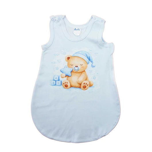 Ujjatlan Bébi Hálózsák,vékony pamut, 1 TOG