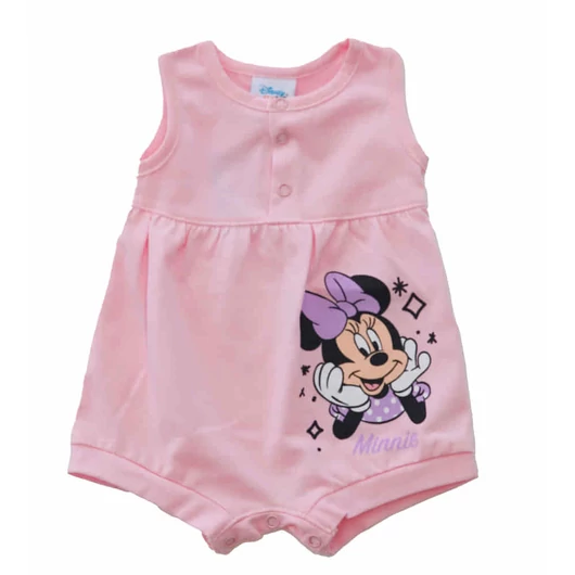 Ujjatlan baba kislány napozó Minnie egér mintával