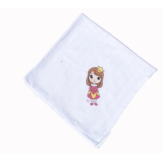 311199 BabyBruin nyomott mintás textil cseh tetra pelenka, 1db 