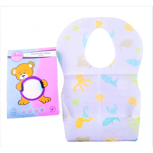 BabyBruin eldobható előke 10 db-os 