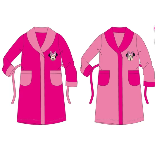 Disney Minnie egér gyerek coral köntös - rózsaszín - 98