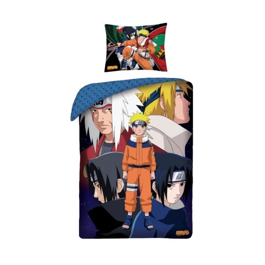 Naruto ágyneműhuzat garnitúra 140x200 cm, 70x90 cm