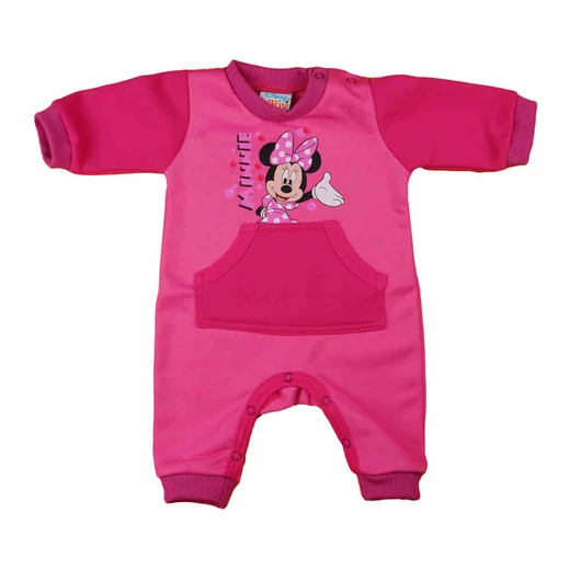 Hosszú ujjú rugdalózó Minnie egér mintával