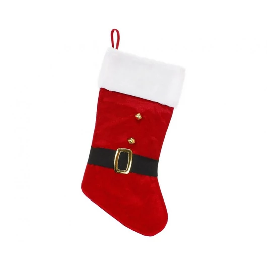 Karácsonyi Santa kandalló zokni, csizma 51 cm