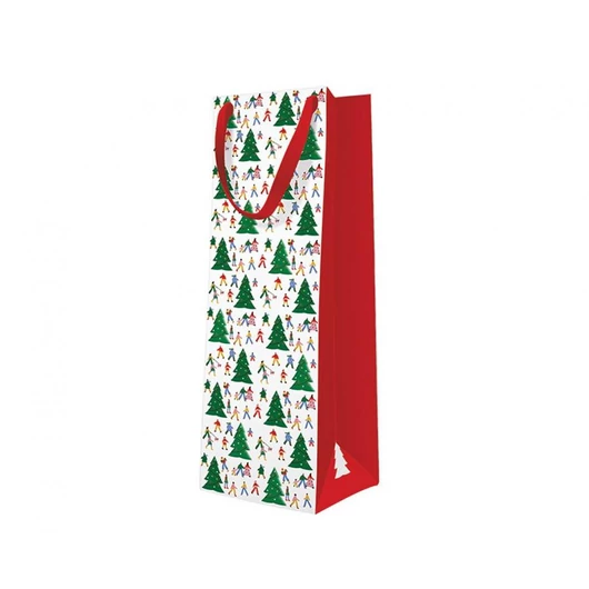 Karácsonyi Hustle italtáska 12x37x10 cm