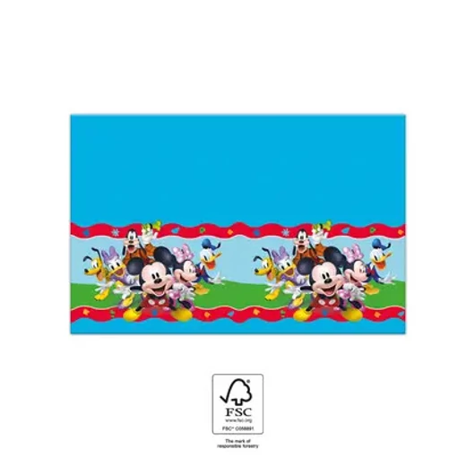 Disney Mickey Rock the House papír asztalterítő 120x180 cm FSC