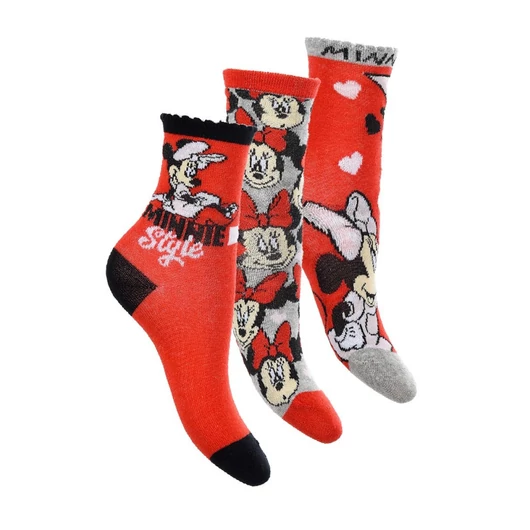Disney Minnie Red Style gyerek zokni 23/26