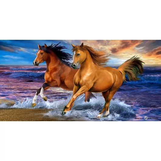 Lovas Seaside fürdőlepedő, strand törölköző 70x140cm