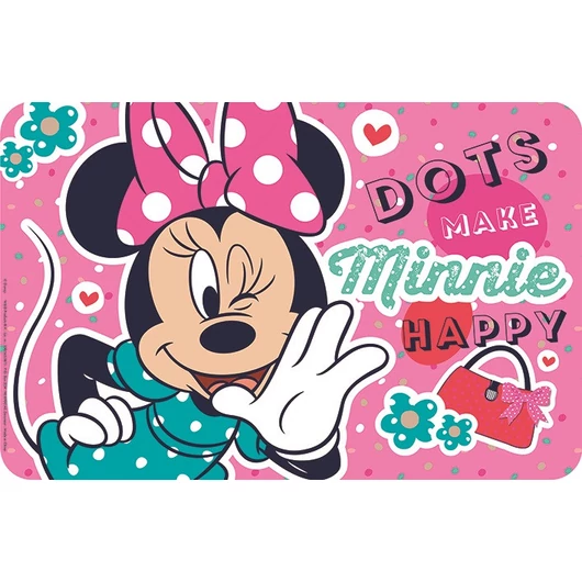 Disney Minnie Happy Dots tányéralátét 43x28 cm