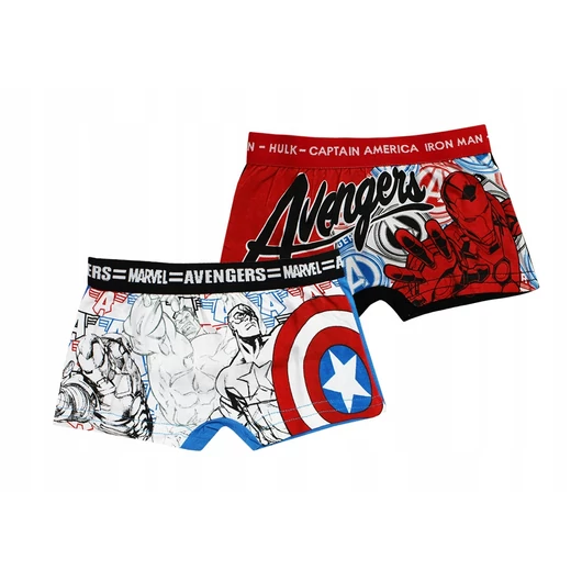 Bosszúállók Iron Man gyerek boxeralsó 2 darab/csomag 4/5 év