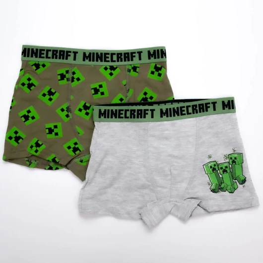 Minecraft Squad gyerek boxeralsó 2 darab/csomag 9 év