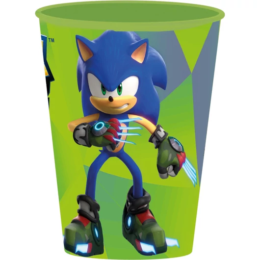 Sonic a sündisznó Prime műanyag pohár 260 ml