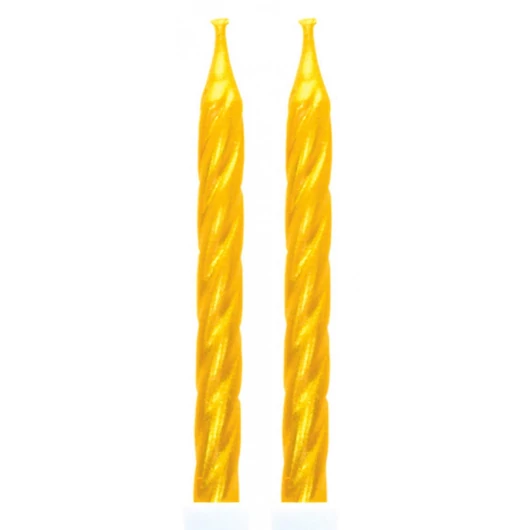 Arany Gold tortagyertya, gyertya szett 10 db-os