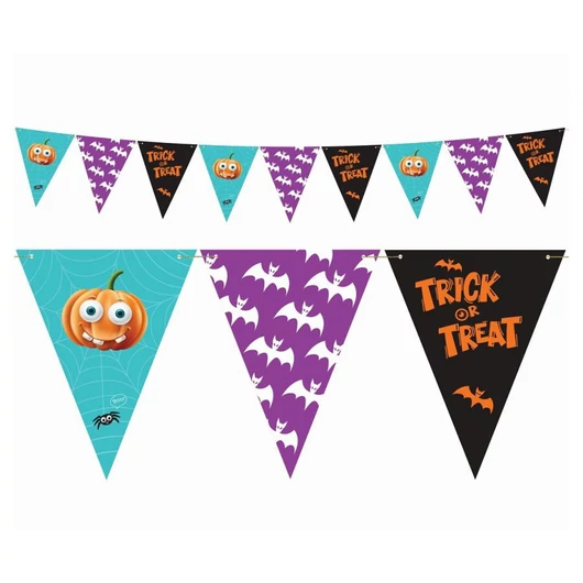 Halloween Boo zászlófüzér 250 cm