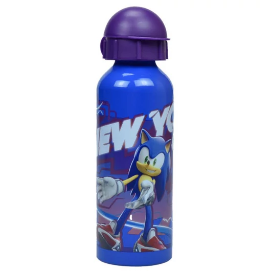 Sonic a sündisznó Get Me alumínium kulacs 520 ml