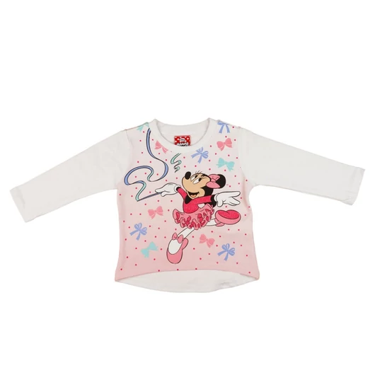 Disney Minnie| belül bolyhos| hosszú ujjú póló (méret: 74-122)