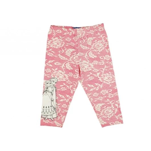 Disney Jégvarázs-Frozen csipkés hatású 3/4-es leggings (méret: 104-140)