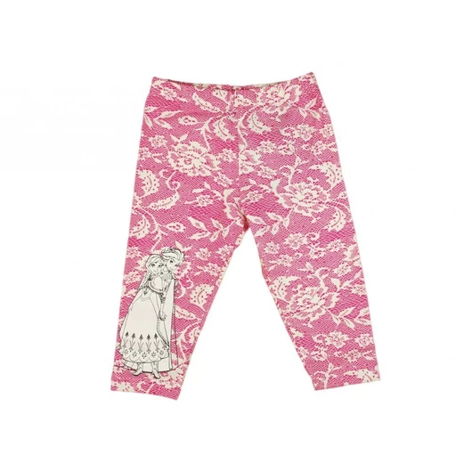 Disney Jégvarázs-Frozen csipkés hatású 3/4-es leggings (méret: 104-140)