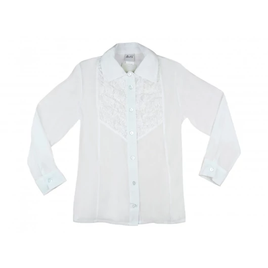 Lányka alkalmi/ünneplő hosszú ujjú blúz (méret: 104-152) *isk