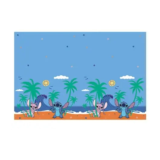 Disney Lilo és Stitch, A csillagkutya Angel műanyag asztalterítő 120x180 cm