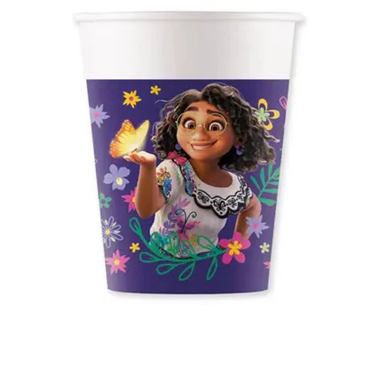 Disney Encanto Flower papír pohár 8 db-os 200 ml