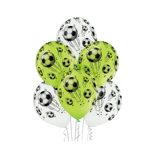 Focis Green léggömb, lufi 6 db-os 12 inch (30 cm)