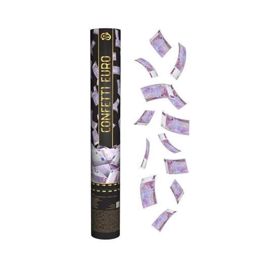 Euro Money konfetti kilövő 40 cm