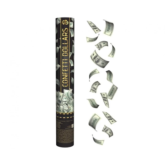 Dollár Money konfetti kilövő 40 cm