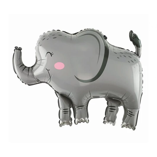 Elefánt Grey fólia lufi 68 cm