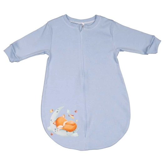 Hosszú ujjú vékony pamut hálózsák Róka mintával 1 TOG