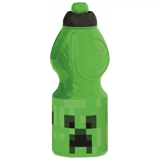 Minecraft Creeper kulacs, sportpalack 400 ml