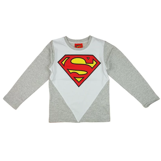 Superman gyerek hosszú ujjú póló (méret: 104-152)