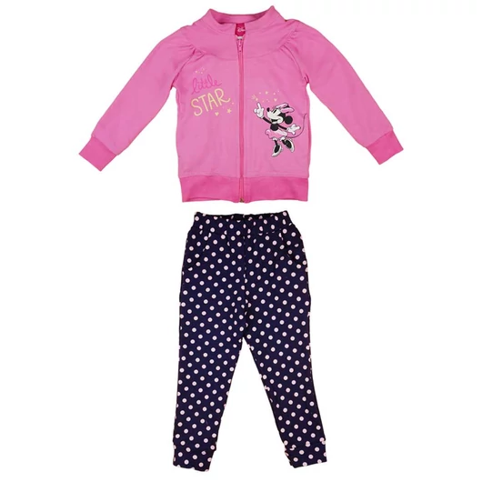 Kislány szabadidő szett Minnie egér mintával