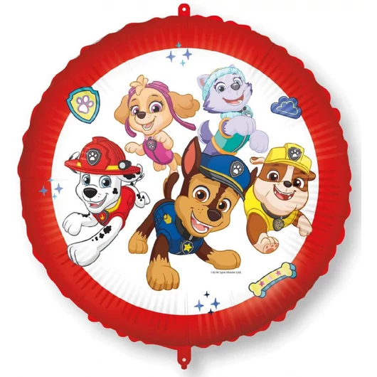 Mancs Őrjárat Rescue Heroes fólia lufi 46 cm