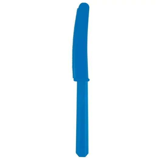 Evőeszköz, kés - 10 darabos Bright Royal Blue