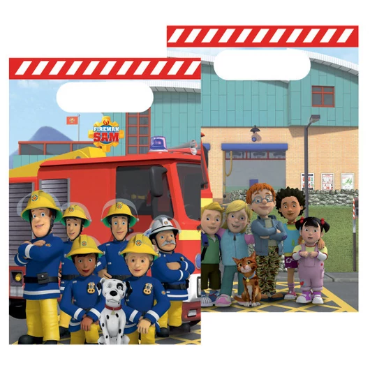 Sam a tűzoltó Teamwork ajándéktasak, ajándékzacskó 8 db-os
