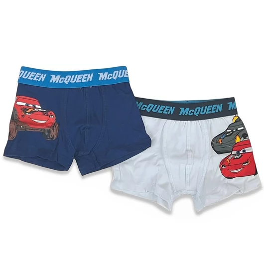 Disney Verdák Speedster gyerek boxeralsó 2 darab/csomag 6/8 év