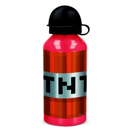 Minecraft TNT alumínium kulacs 400 ml