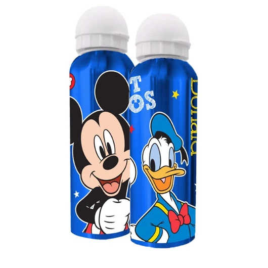 Disney Mickey, Donald alumínium kulacs ivókupakkal 500 ml