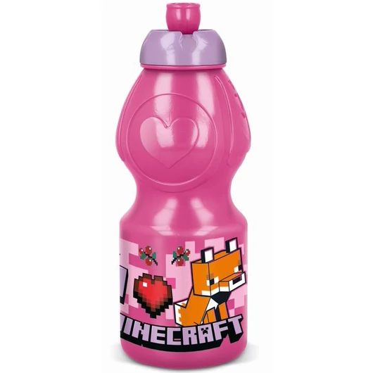 Minecraft Girls kulacs, sportpalack 400 ml