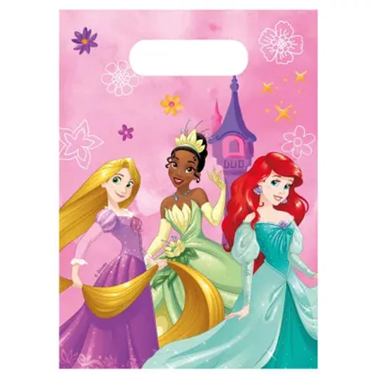 Disney Hercegnők Live Your Story ajándéktasak, ajándékzacskó 6 db-os