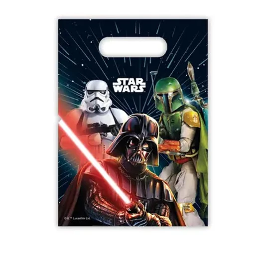 Star Wars Galaxy ajándéktasak, ajándékzacskó 6 db-os
