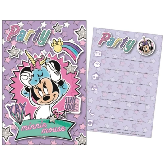 Disney Minnie Party meghívó