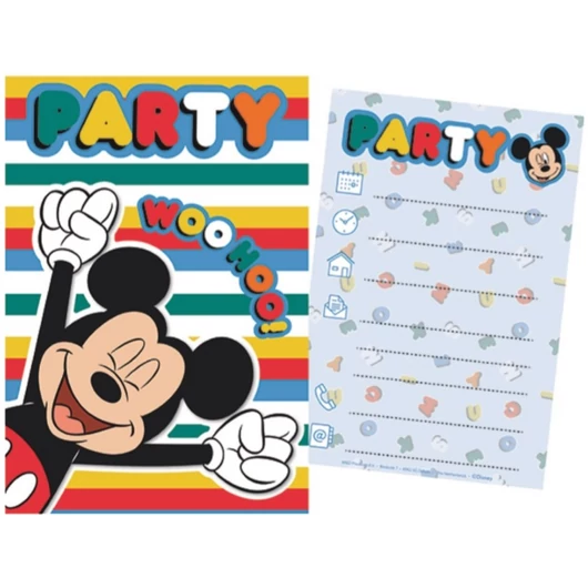 Disney Mickey Party meghívó