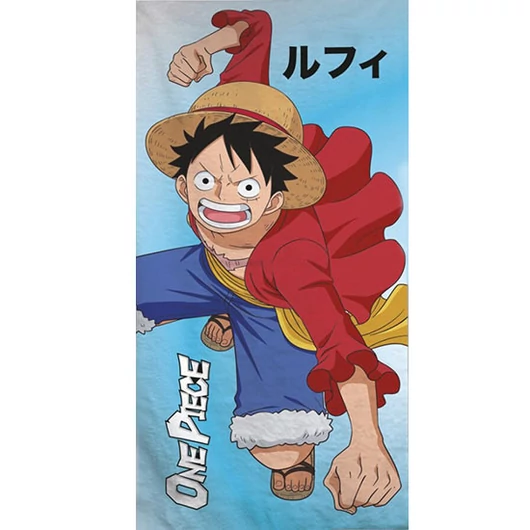 One Piece Smiling Pirate fürdőlepedő, strand törölköző 70x140cm (Fast Dry)