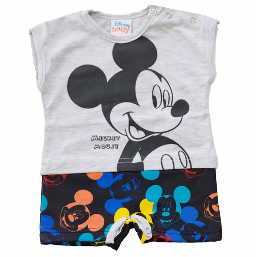 Kisfiú napozó pamut anyagból Mickey egér mintával