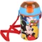 Disney Mickey Color Flow műanyag szívószálas kulacs akasztóval 450 ml