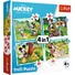 Kép 1/5 - disney-mickey-eger-szep-napja-puzzle-4-az-1-ben-trefl