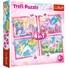 Kép 1/5 - unikornisok-es-a-varazslat-puzzle-4-az-1-ben-trefl